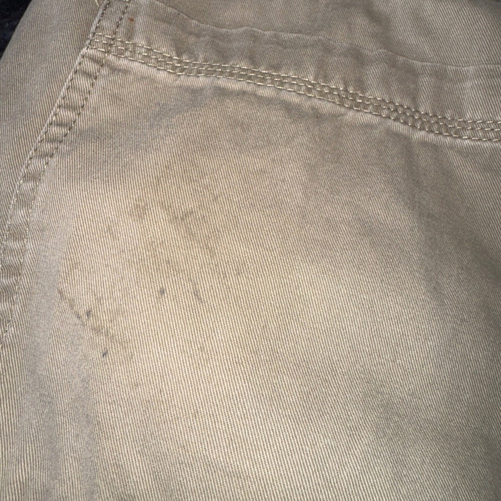 Wrangler Fleece Lined Cargo Pants Mens 40x30 Tan Khaki Work Trousers‎ 70WFLBH - Picture 10 of 11